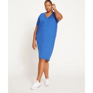 NWT Universal Standard Teresa Liquid Jersey V Neck Dress M (18-20)